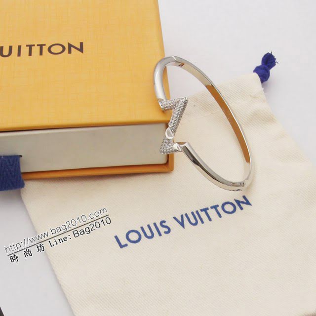 Louis Vuitton新款飾品 路易威登Volt系列手鐲 LV鑽石字母女款手環手鐲  zglv1876